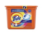 Средство моющее синтетическое жидкое, Tide (Тайд) 22.8 г №23 Колор все в 1 в растворимых капсулах для стирки цветного белья контейнер пласт.