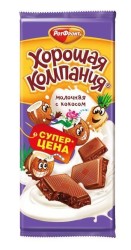 Шоколад, 80 г Хорошая компания молочный кокос