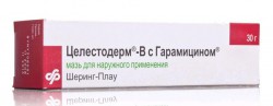 Целестодерм-В с гарамицином, мазь д/наружн. прим. 0.1%+0.1% 30 г №1