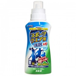 Средство для стирки жидкое, Kaneyo (Канейо) 500 мл для спортивной одежды с антибактериальным эффектом концентрированное бутылка