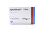 Фраксипарин, раствор для подкожного введения 9500 анти-Ха МЕ/мл 0.6 мл 10 шт (5700 МЕ в шприце) шприцы